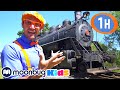  blippi explora um trem a vapor   1 hora de blippi  moonbug kids portugus  vdeos educativos