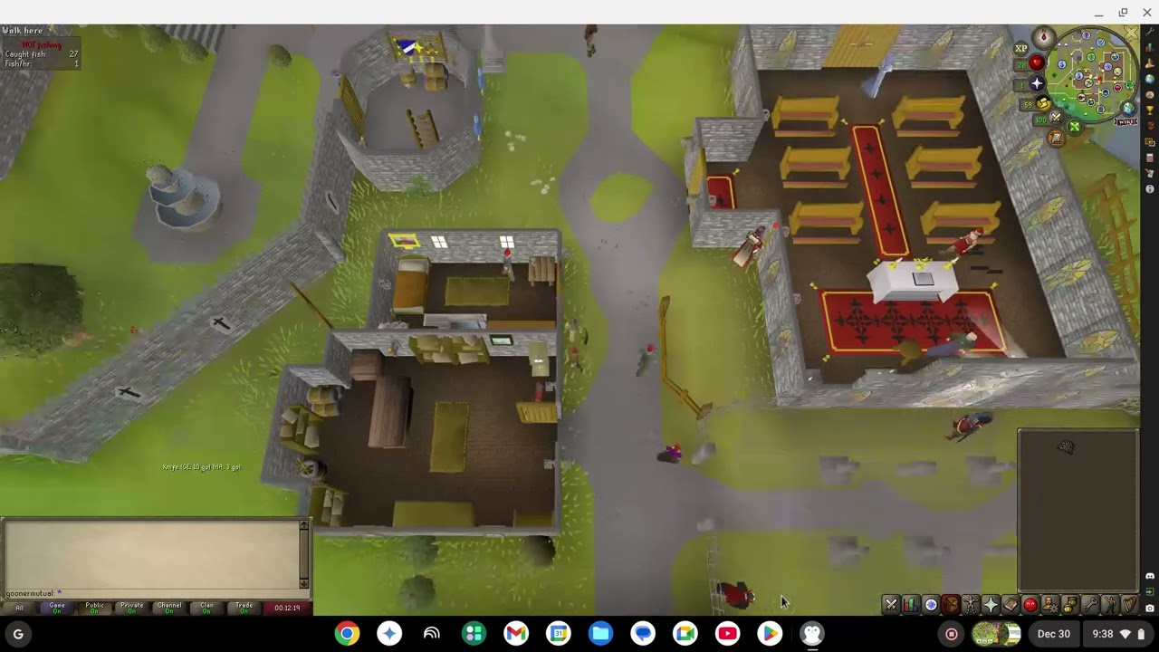 old school runescape leveling up fishing 10 levels pt:2