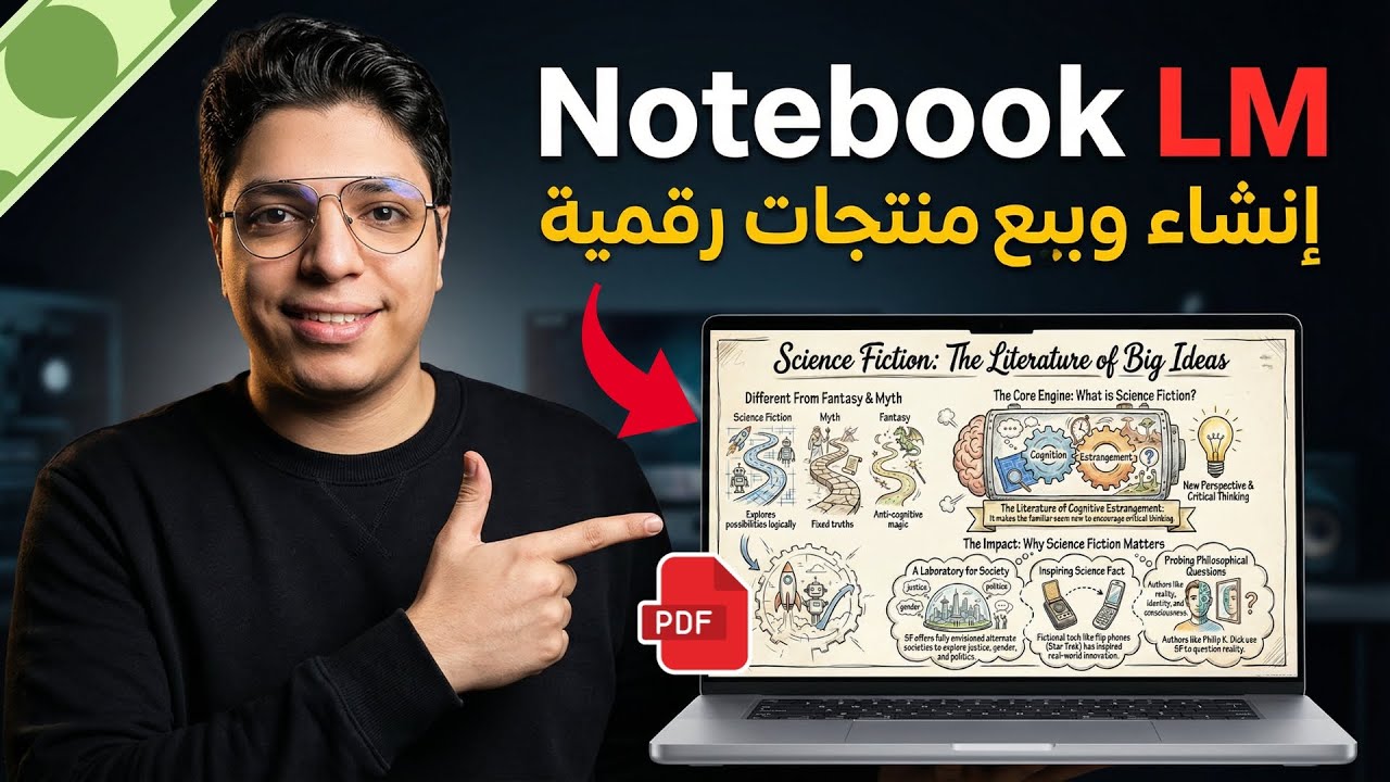 كيف استخدمت نوت بوك من جوجل | لإنشاء منتجات رقمية و بيعها علي باتريون | تجربتي الشخصية للعمل أونلاين