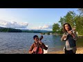 Rainbow Connection with banjolele and cello