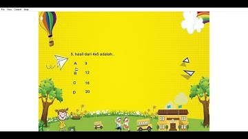 Media Pembelajaran Kuis Interaktif Macromedia Flash Player 8