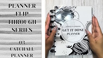 PLANNER FLIP THROUGH SERIES 2025 | QUARTER 3 | CATCHALL PLANNER