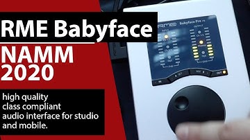 RME at NAMM 2020 - BBoyTechReport.com