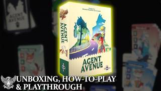 Agent Avenue Board Game Review - Unboxing, Rules & Playthrough screenshot 2