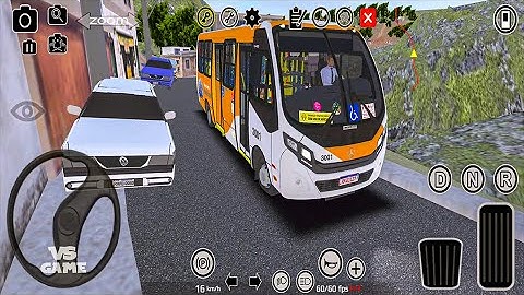 Caio F2400 Bus Driving on Narrow Roads - Proton Bus Simulator Version 3.1 UPDATE Gameplay