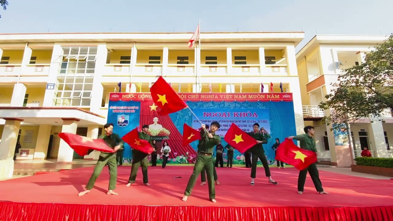 Hoạt Cảnh + Múa (Biết Ơn Chị Võ Thị Sáu+Linh Thiêng Việt Nam) - TLS Clb Múa Trường THPT Thanh Thuỷ