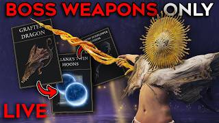 Beating Elden Ring Using ONLY Remembrance Weapons