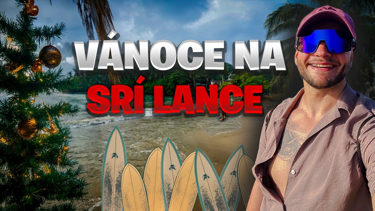 SURFOVÁNÍ A VÁNOCE V RÁJI ! 🏄‍♂️ Srí Lanka VLOG