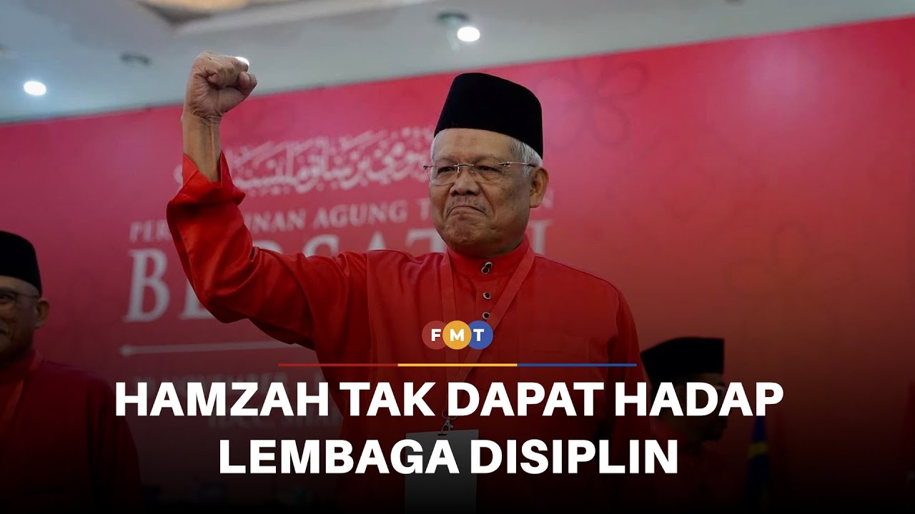 Hamzah di Sydney, tak dapat menghadap lembaga disiplin, kata pembantu