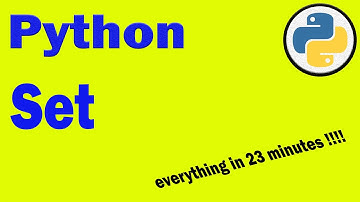 Set in Python (Everything you need to know)