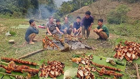 Pây Hầu sinh tồn cùng dàn diễn viên 24 giờ trong rừng già. Nguyễn Tất Thắng