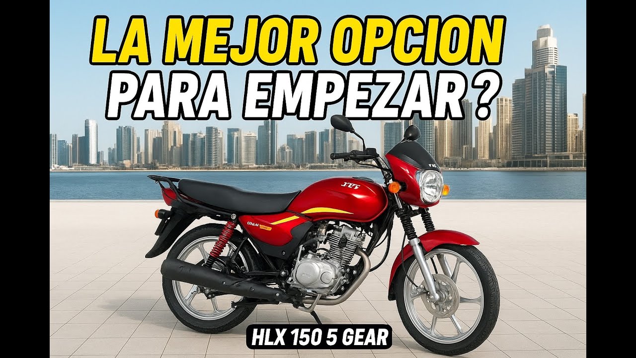 Review TVS HLX 150 5 GEAR 2025 Español // Una muy buena opción para iniciar ?🤔