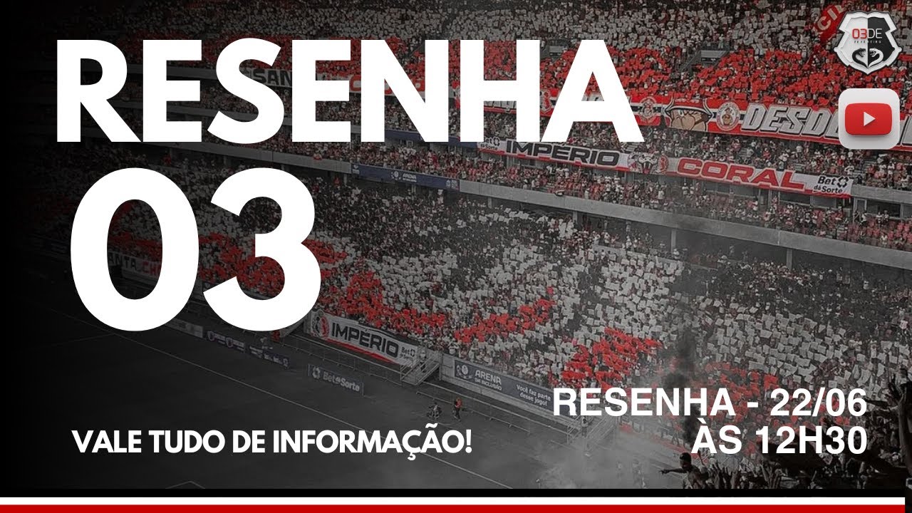 #140 RESENHA 03 - ÚLTIMAS NOTÍCIAS SOBRE O SANTA CRUZ - YouTube