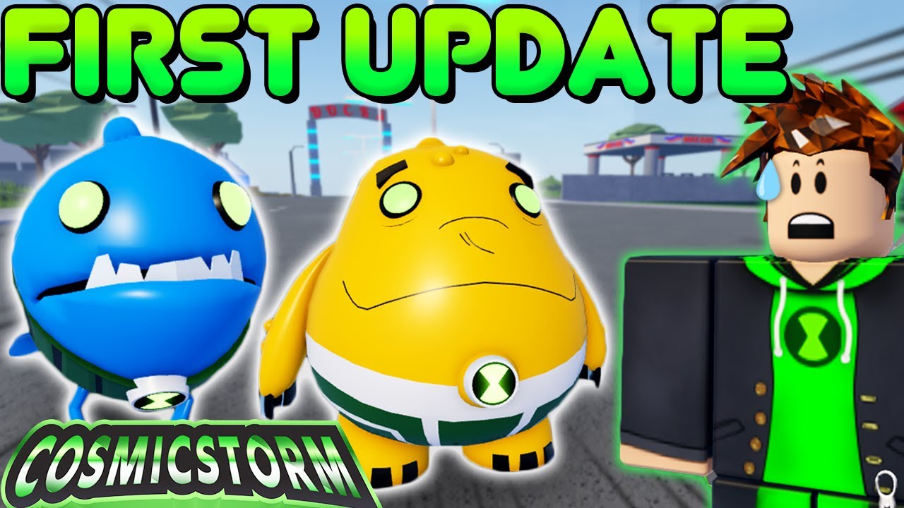 *UPDATE* NEW ALIENS AND HOVERBOARD | Ben 10 Cosmic Storm [ROBLOX]