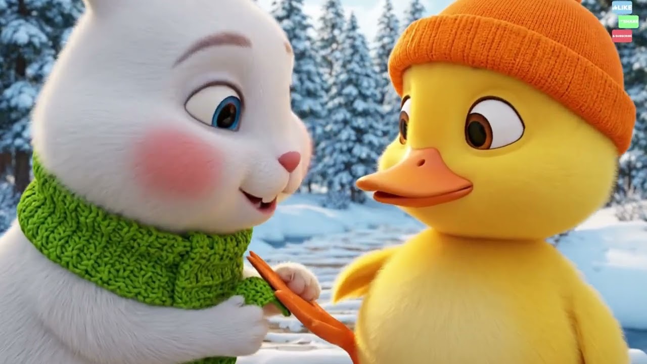 Rabbit Duck and Cat | A Secret Garden Found in the Ice Forest