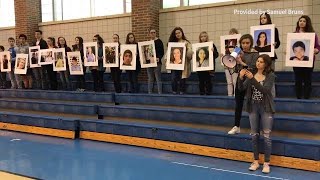 See inside Carmel High School during the National School Walkout