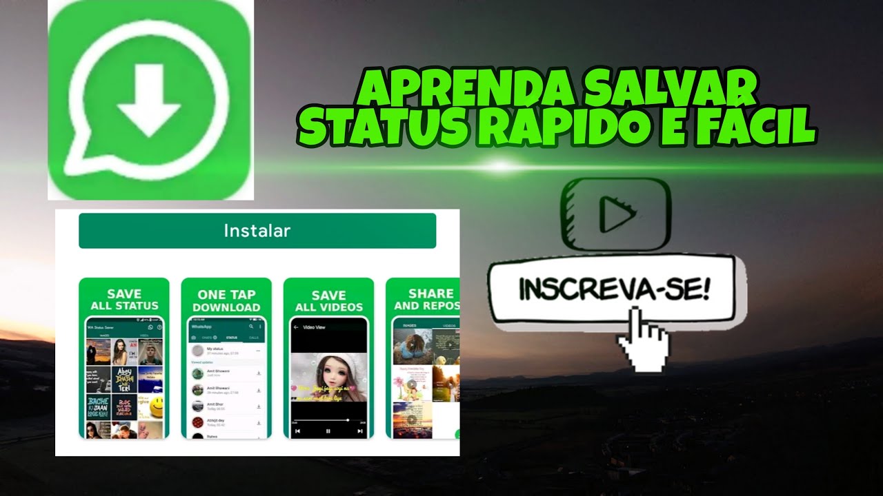 COMO SALVAR STATUS DO WHATSAPP? APRENDA RÁPIDO E FÁCIL  2021