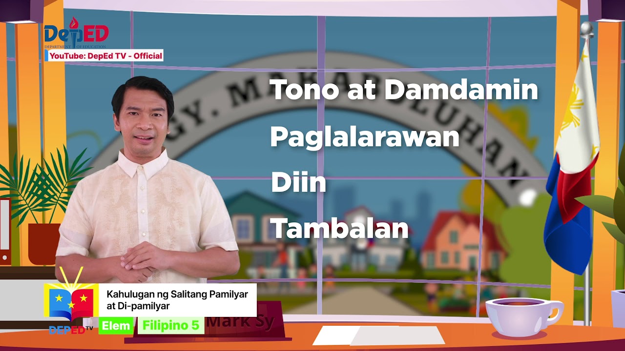 Grade 5 Q1 Filipino EP11: Kahulugan ng Salitang Pamilyar at Di-Pamilyar