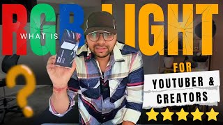 Best RGB Light for YouTubers &amp; Creators 🔥 | M140 RGB Pocket Fill Light Review Hindi