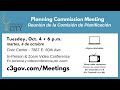 Planning Commission Meeting - October 4, 2022