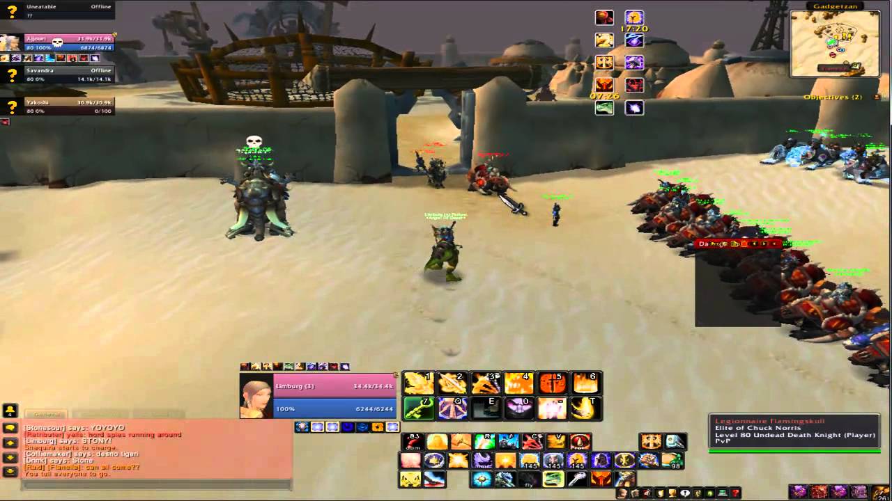 Molten-WoW Alliance VS Horde Guild War. PART 1 (1/2) - YouTube