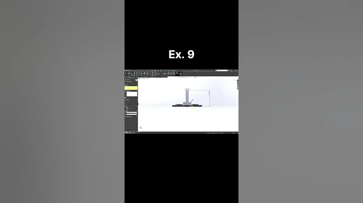 50 Speed Modelling Exercises - Ex. 9 #SolidWorks#3DModeling#SpeedModeling#Engineering#Shorts