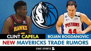 Mavericks Trade Rumors: Bojan Bogdanovic Trade NOT Dead? Mavs \& Hawks Trade Ft. Clint Capela