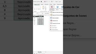 Como Mudar Cor da Célula do Excel Conforme Texto #dicasdeexcel