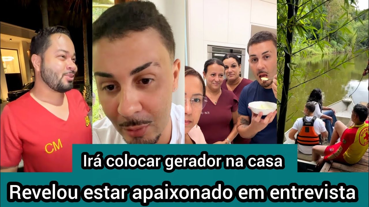Carlinhos Maia divulga entrevista que diz estar apaixonado pelo 