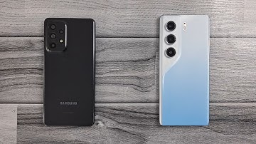 Samsung A53 5G Vs Tecno Camon 40 Pro Speed Test Comparison 