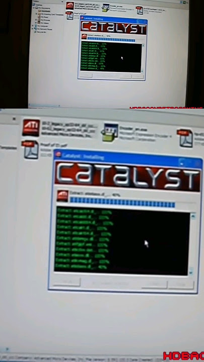 installation of ATI drivers. #windows #gaming #pcs #retro #retrogaming #windowsoperatingsystem #gpu
