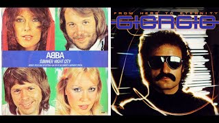 ABBA vs. Giorgio Moroder (Summer Night City vs. From Here to Eternity) - STRANGELY SIMILAR SONGS