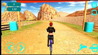Offroad BMX Rider: Mountain Bike Game - Android Gameplays screenshot 4