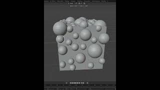 Turn Simple Shapes into Realistic Cheese 🍕“❣️Boolea Modifier makes modeling easier ✨#boolean #cheese