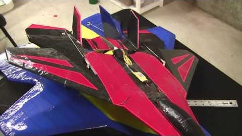 Part 1 EPP Park Jet (Scratch Built RC Airplane)