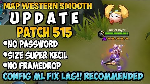 Wajib Coba!! Config Map Western Smooth 60 FPS Auto Lancar No Frame Drop