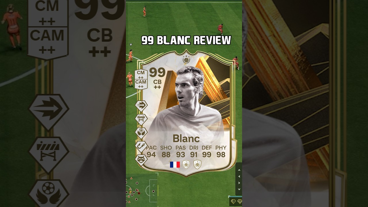 99 Blanc Review in EA FC 25, arguably the best CB in the game 😳 