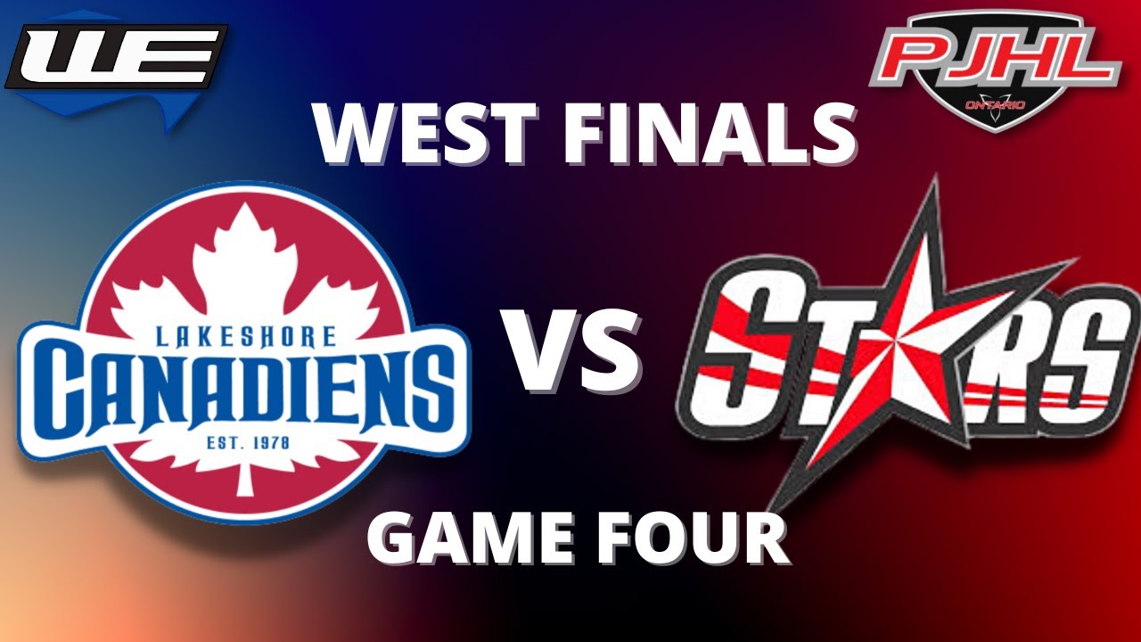 PJHL West Final - Lakeshore Canadiens vs. North Middlesex Stars Game 4