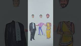 Jethalal ❤️😎 Sodhi 💜😍 Daya Bhabhi wrong head challenge 🔥😜 #shorts #funny #viral