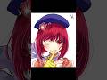 【推しの子】1時間で『有馬かな』描いてみた(低倍速版) #shorts #推しの子 #有馬かな #重曹ちゃん #イラスト #イラストメイキング #anime