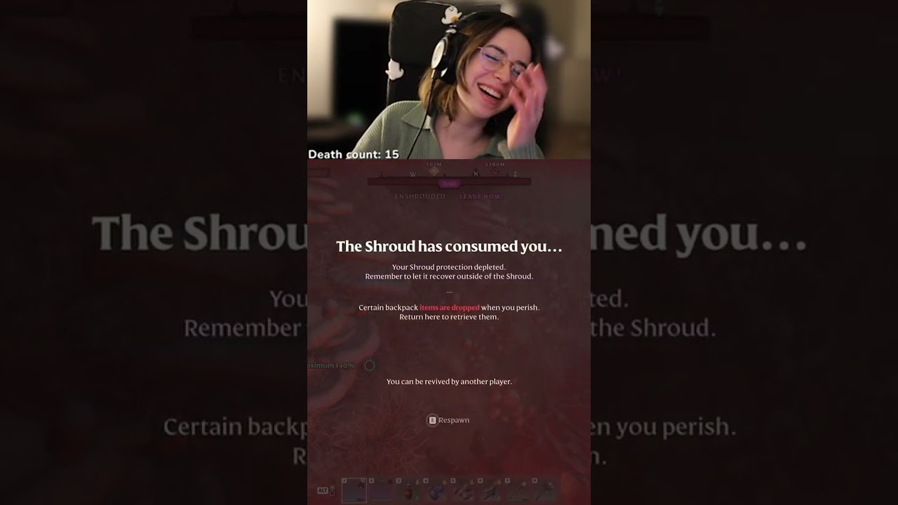 I can't stop dying... for content of course 