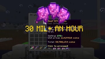 How To Make 30m/hr in Hypixel Skyblock (STILL WORKS)