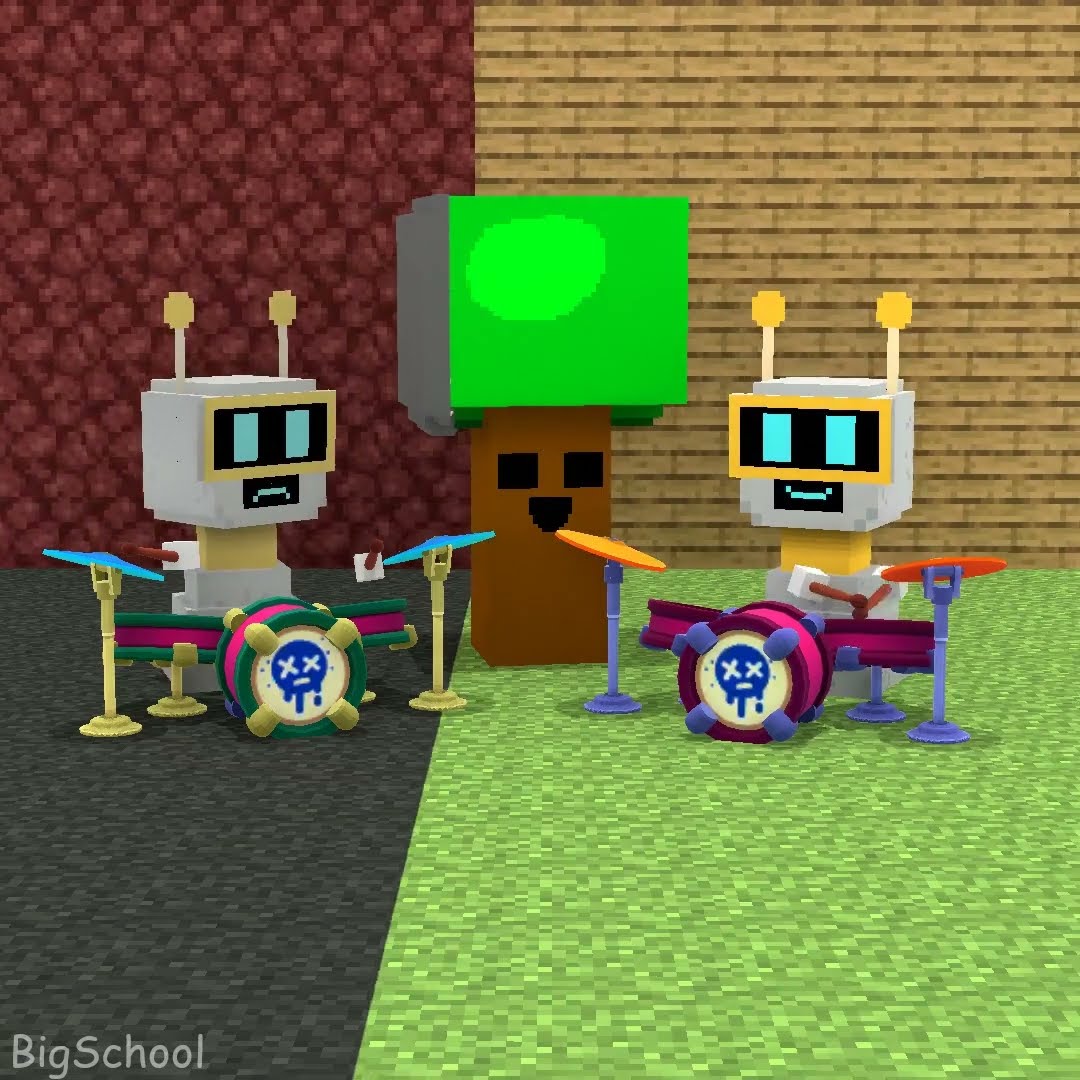 Should Mr. Tree choose Fun Bot or Horror Fun Bot!? ?