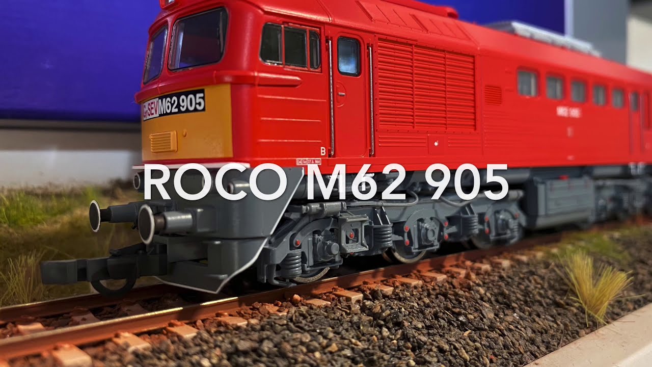 Roco GySEV M62 905 H0 futási probléma kiküszöbölése 1.rész