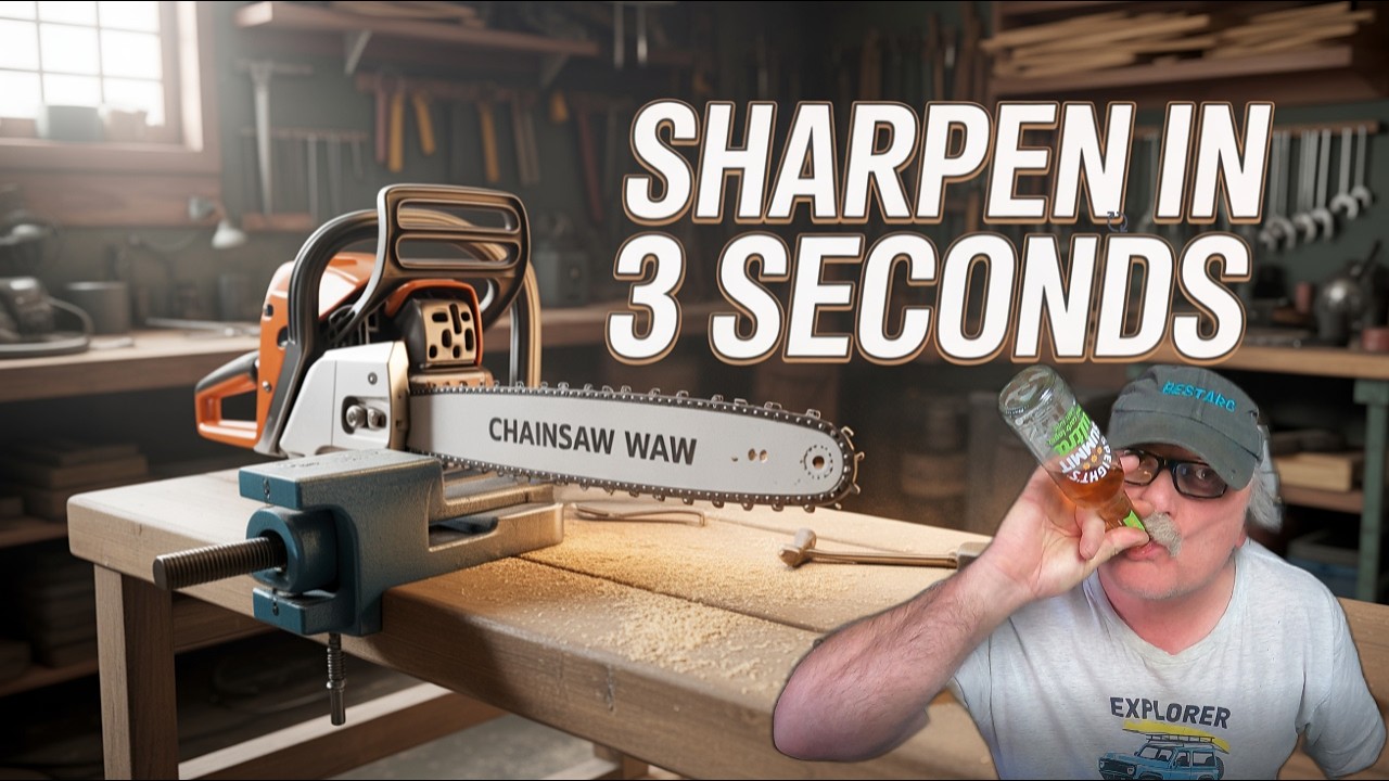 Самый продвинутый в мире ручной станок для заточки цепных пил