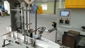 Multi Straws Packing Machine wit Coated Paper