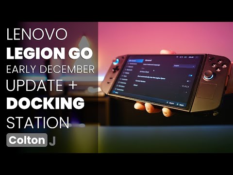 Lenovo Legion Go Early December Update