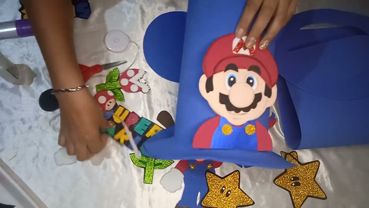 foami sombrero loco de mario bros