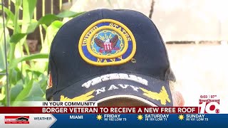 VIDEO: Borger veteran to receive a free roof Installed by Excel Construction Group