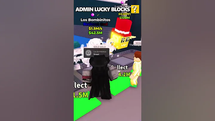 ADMIN lucky block OPENING 🤩